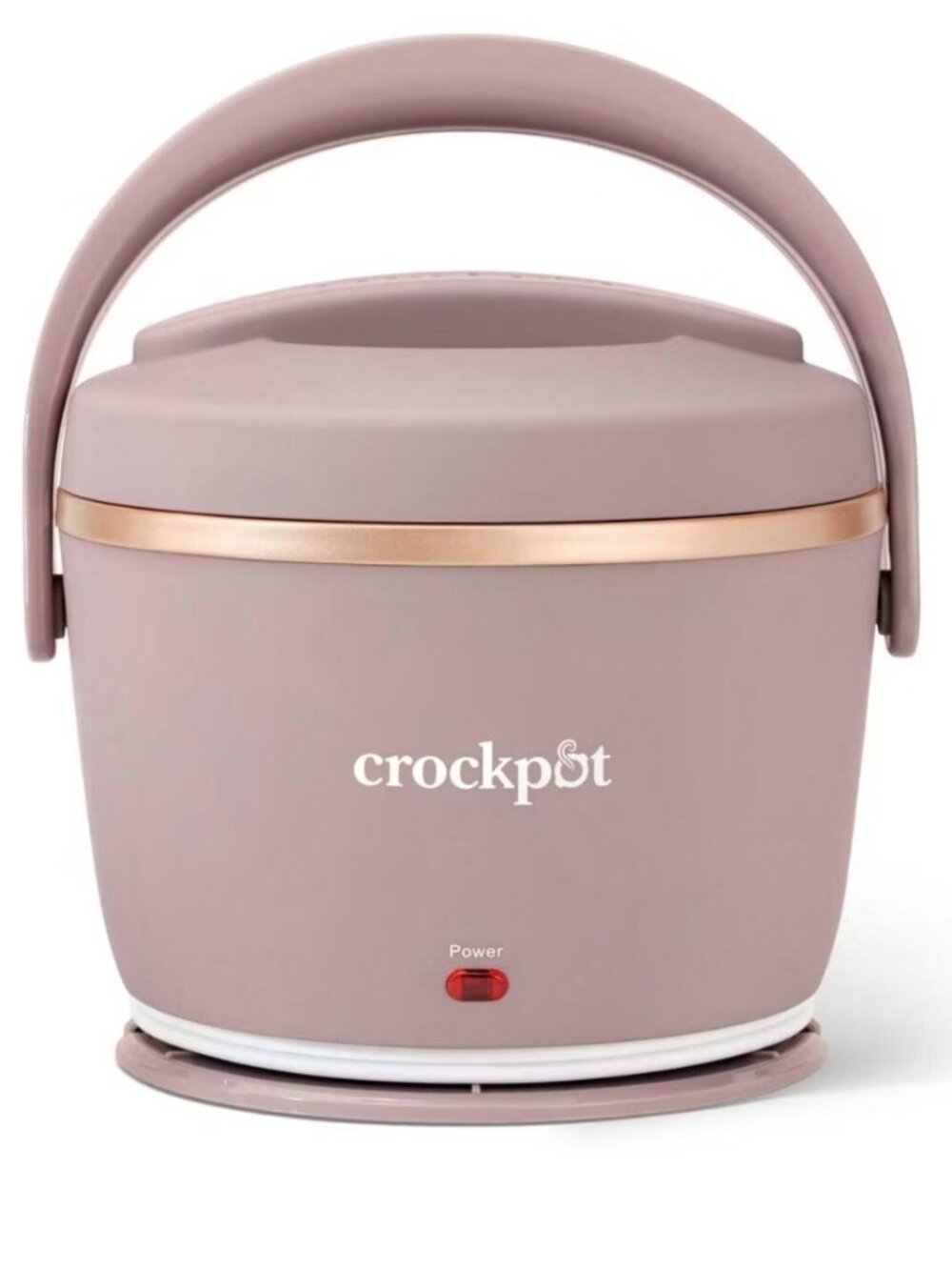 🌸 NEW SEALED Crock-Pot 20oz Electric Lunch Crock Food Warmer Sphinx Pink 🌸
